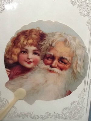 New! Turn-of-the-Century Fan Greetings THE OLD PRINT FACTORY 1901 Reproduction