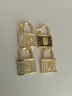 Lot of 4 LV  25mm  Zipper Pull Replacement Button 