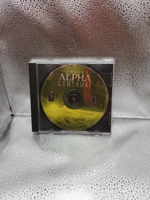 Sid Meier's Alpha Centauri PC Game CD-ROM Windows 98&95 Firaxis Games 1050920