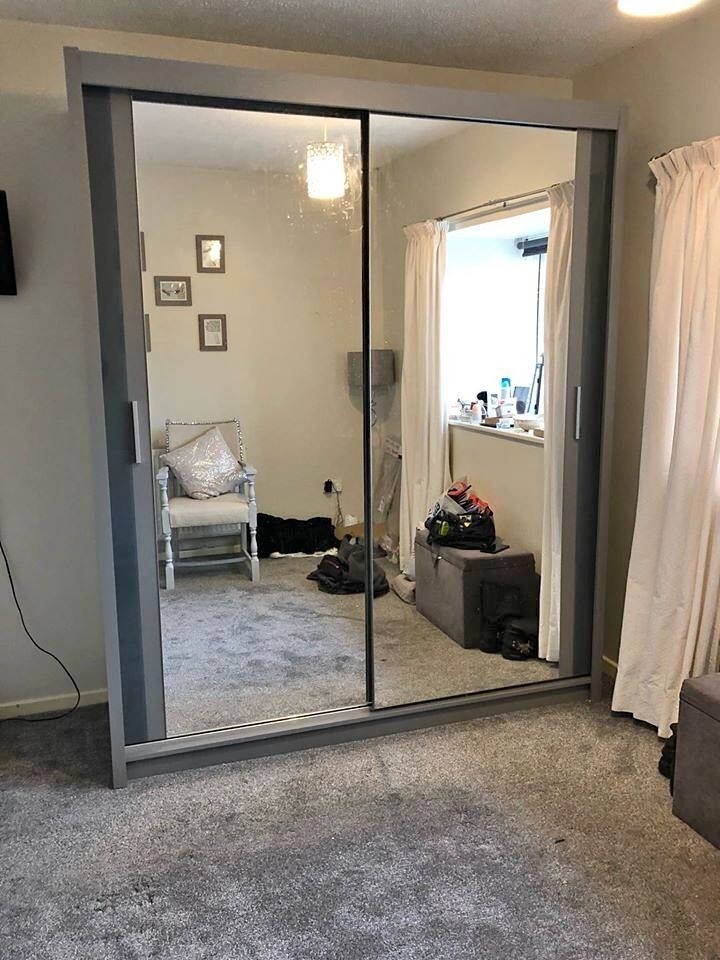 💞BRAND NEW CHICAGO SLIDING DOOR WARDROBE AVAILABLE IN 6 SIZES & 6