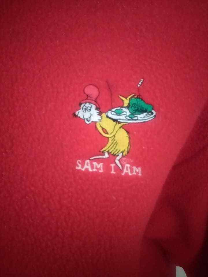 Vintage 1994 Dr Seuss Sweater Sam I Am Ugly Christmas Sweater Pullover