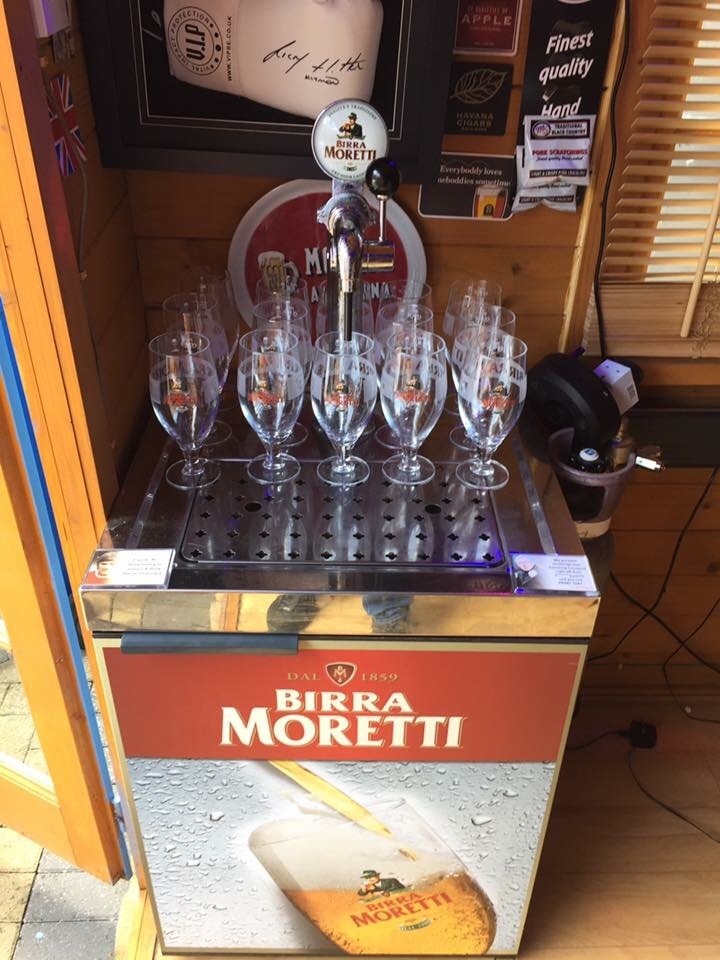 Moretti portable beer dispenser and chiller the perfect way to serve