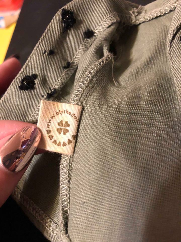 Sugar Mag Blythe Trench Coat Doll Jacket