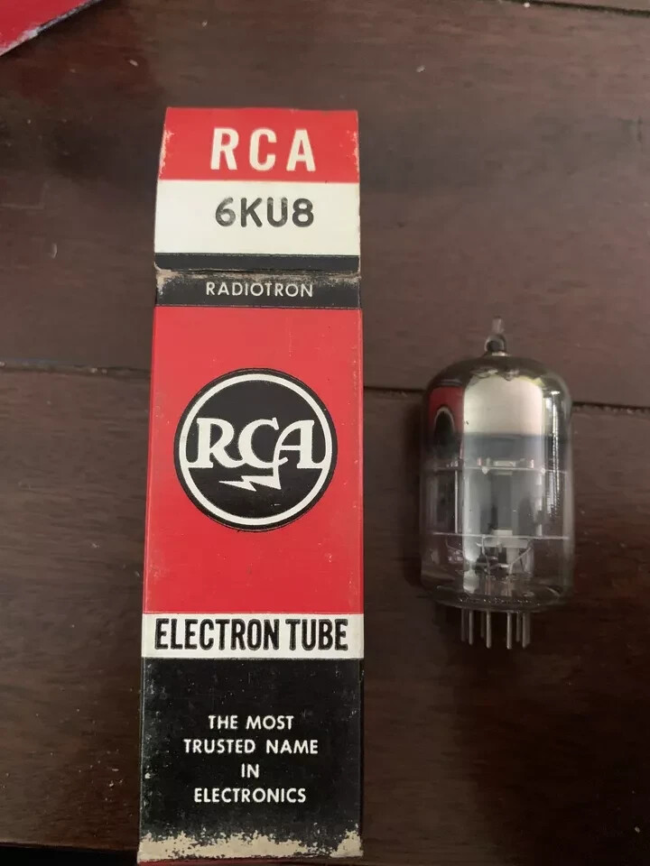 RCA 6KU8 Audio Electronic Vintage Radio TV Valve HAM Vacuum NOS Tubes