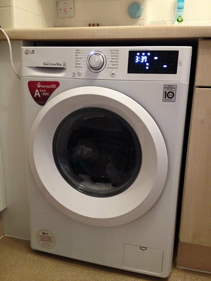 LG 6 Motion Direct Drive 1400RPM Washing Machine READ DESCRIPTION | in ...