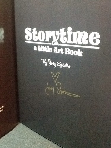 Storytime A Little Art Book By Joey Spiotto Signed New