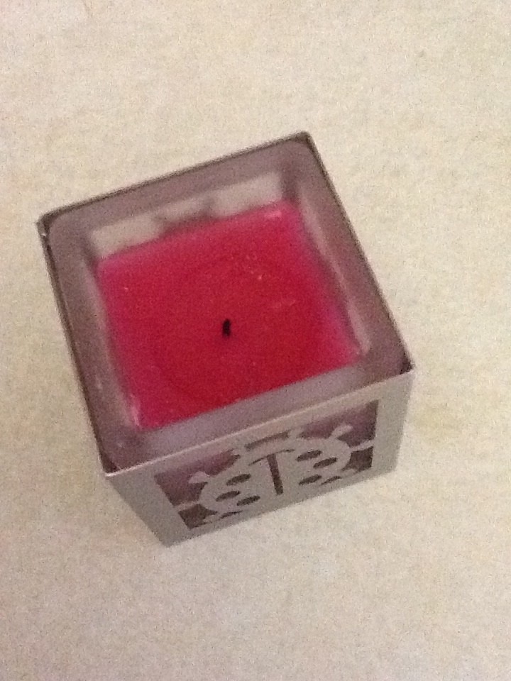 Frosted glass ladybug bumblebee and butterfly candle holders set of (3)