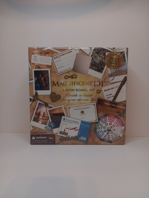 NEW Vision Board Kit MAGNIFICENT 101 -  Create a Vision for Your Dream Life Gift