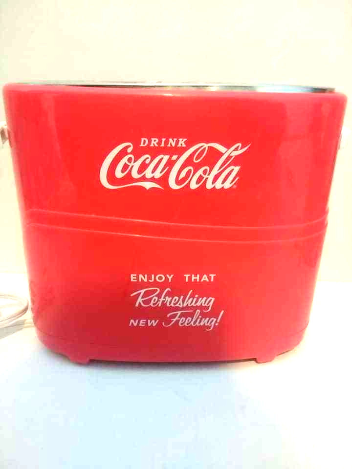 Nostalgia Vintage Retro Series Coca-Cola 2 Pop up Hot Dog Bun Toaster COOL