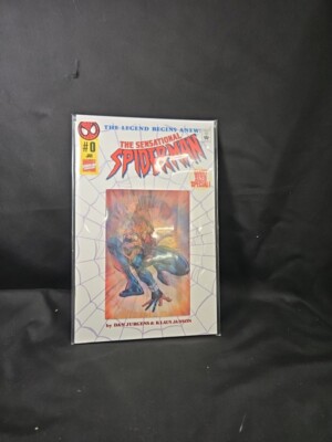 Sensational Spider-Man #0 Giant-Size Special Holo Cover 1996 Marvel 