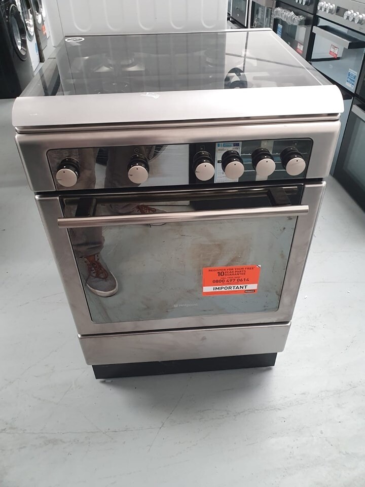 Hotpoint Gas Cooker *ExDisplay* (12 Month Warranty) (60cm) in Edge