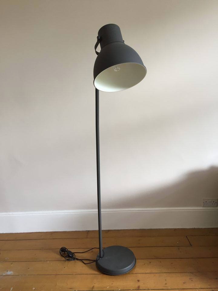 Like New Ikea Hektar Floor Lamp, Dark Grey | in Blackheath, London