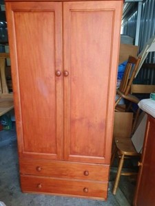 Large Wooden Wardrobe Wardrobes Gumtree Australia Woden Valley