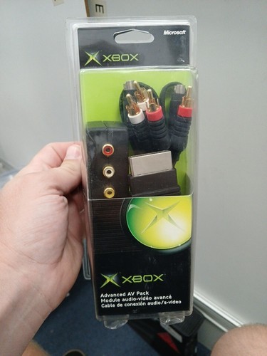 Microsoft Xbox Advanced AV Pack Module Connection Cable S