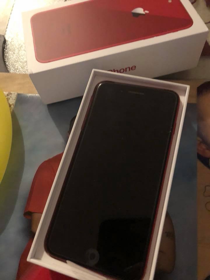 Apple iPhone 8 Plus red excellent condition 64gb unlocked works fine L@@K