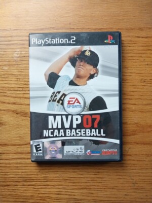 MVP 07: NCAA Baseball - Sony PlayStation 2 PS2 No Manual - Tested