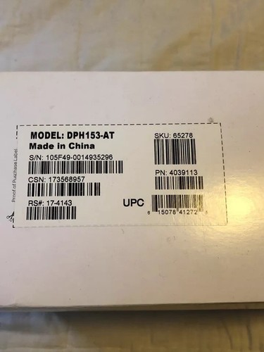 Cisco AT&T 3G MicroCell Model DPH153-AT **Please Read, AS-IS** Wireless Signal