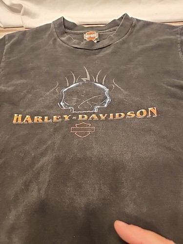 美品　Harley-Davidson スニーカー ブラック　ヴィンテージ加工 Women's】ウィメンズ・グレイディ・ライド・ライディング