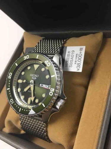 Pre-owned Seiko 5 Sport Automatic Sbsa019 / Srpd75k1 + Worldwide Warranty Us4