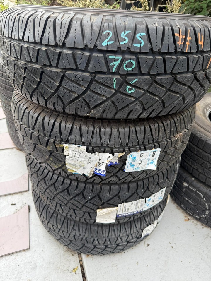 New 255 70 16 Michelin, Latitude Cross, XL, M+S, 115H x1 Tyre (F1_tyres) YD174
