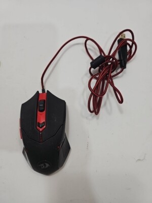 Optical Gaming Mouse Red Dragon Wired USB LED  3200 DPI S101-3 Redragon Weighted