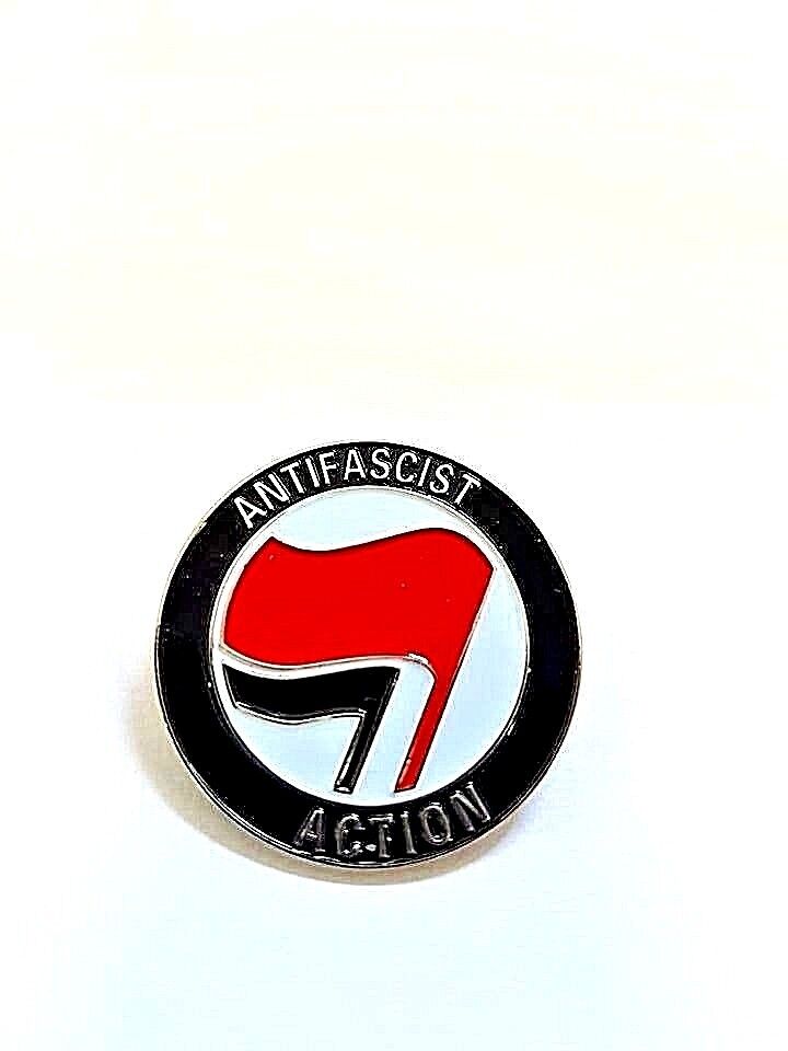 Antifa Enamel Pin Badge - AFA Anti Fascist Action Marxist Socialist