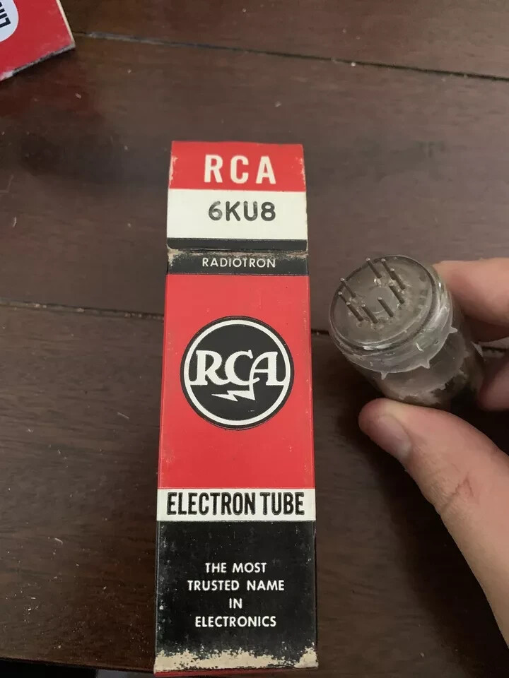 RCA 6KU8 Audio Electronic Vintage Radio TV Valve HAM Vacuum NOS Tubes