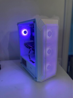 Custom RGB Gaming Desktop PC Intel Core i7 3.40 Quad 32 GB SSD Nvidia RTX 3060