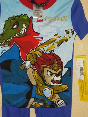 Lego Chima Boys Pajamas Size 4  NWT   Retail $40#