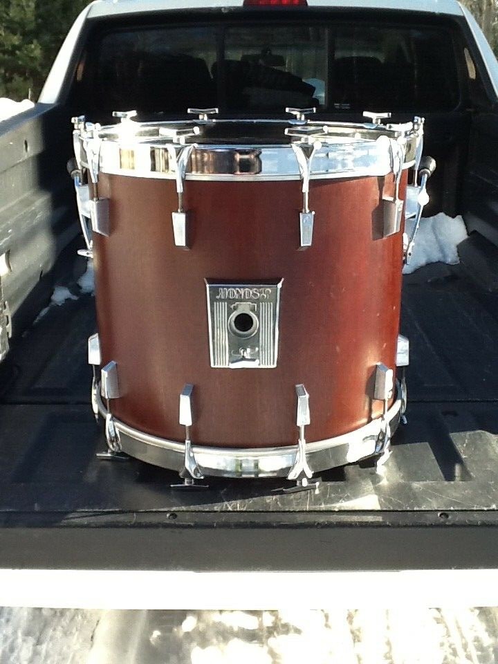 SONOR PHONIC PLUS 18 X 22 BASS DRUM,MAHOGONY FINISH