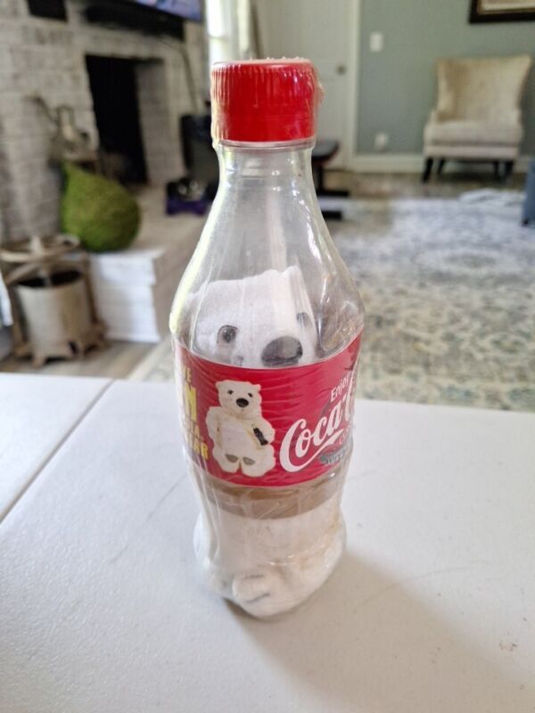 Coca Cola Collectibles Polar Bear In A Bottle Coin Bank Unopened Sealed