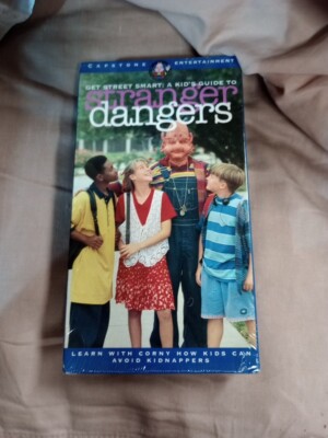 Get Street Smart Kids Guide To Stranger Dangers (VHS,1995) Brand New Sealed RARE