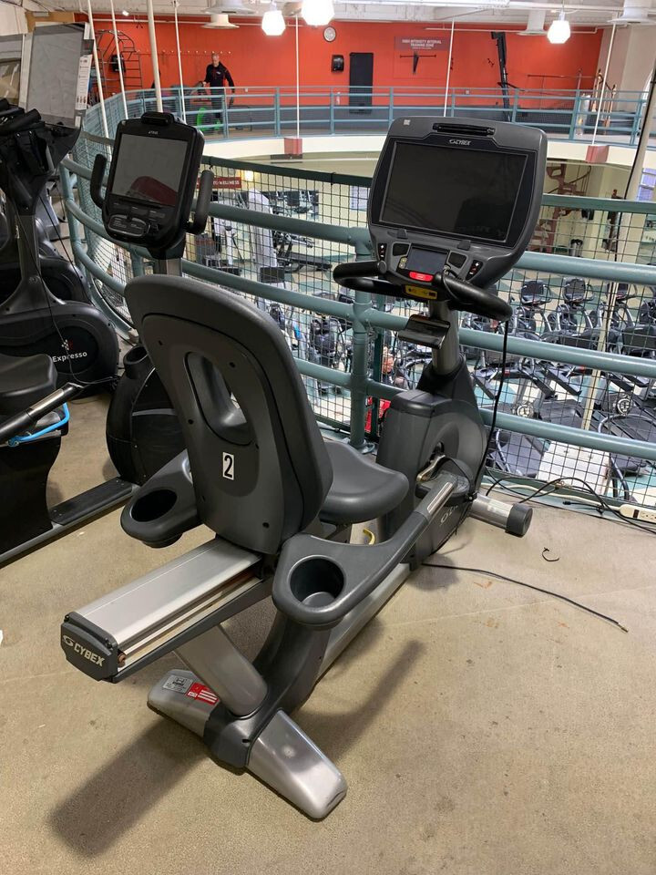 Cybex 770R Recumbent Bike with E3 Console - Cleaned & Serviced