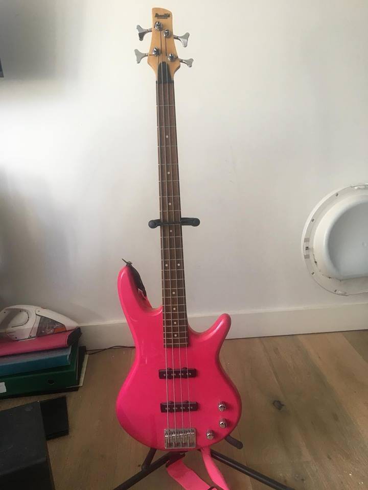 Ibanez Pink Bass Guitar in Brighton, East Sussex Gumtree