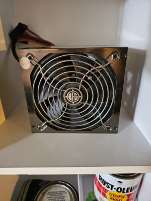 BFG Tech 450W Power Supply PSU BFG450WGSPSU ATX12V Switching Chrome.