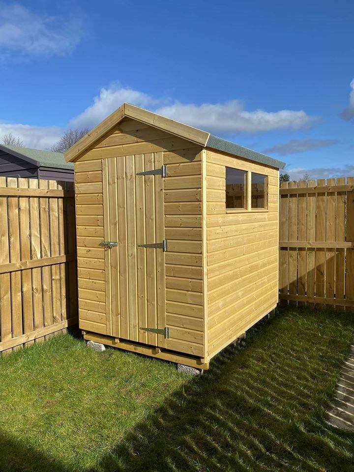 7ft X 5ft Apex Garden Shed SALE SALE SALE In Forfar Angus Gumtree