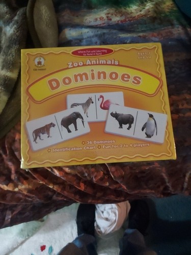 Dominos Zoo Animals, Ages 3 And Up. Sealed New | eBay