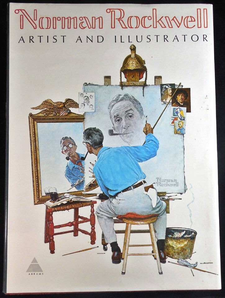 SALE: 1970 NORMAN ROCKWELL, ARTIST AND ILLUSTRATOR Huge Art