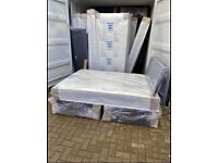 Factory Packed double size divan bed and mattress 