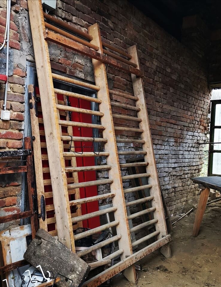 Old Full Size Solid Wooden Exercise Gym Wall | in Stoke Newington