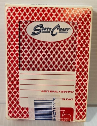 South Coast Casino Las Vegas Vintage Red Bee Sealed Deck