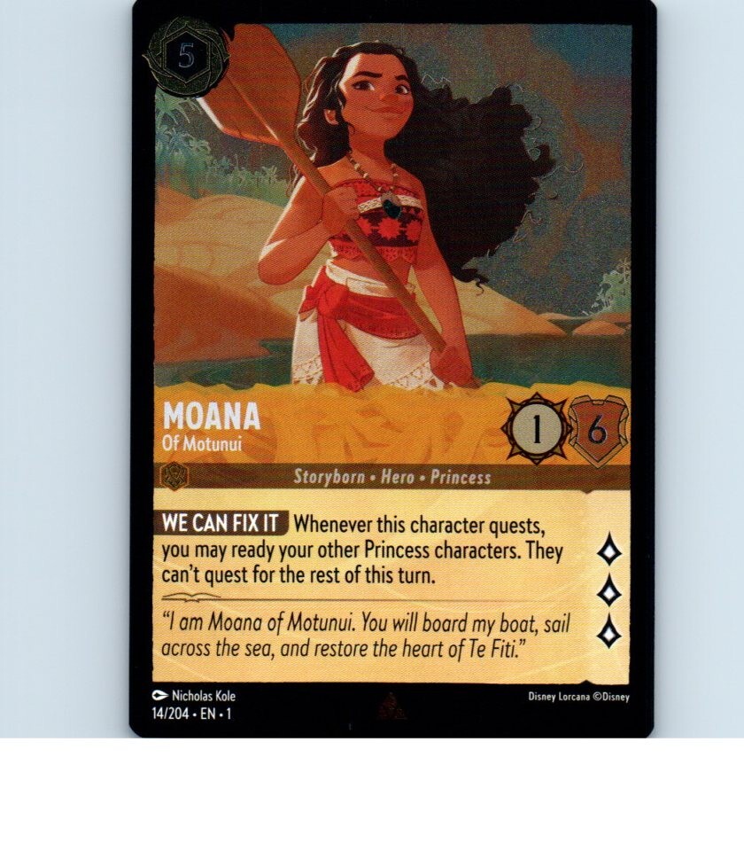 Disney Lorcana Moana プロモ　PSA10 連番モアナ Disney Lorcana Moana プロモ PSA10 連番モアナ Disney Lorcana