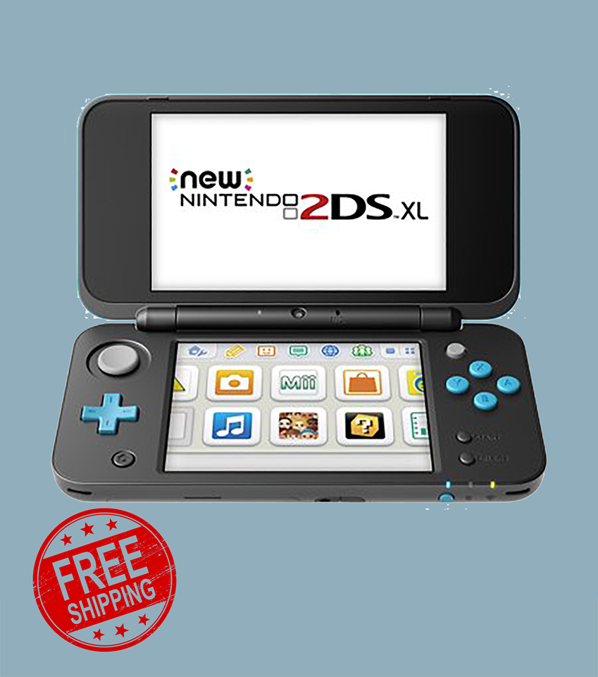 Nintendo New 2DS XL - Black/Turquoise **NEW IN BOX**