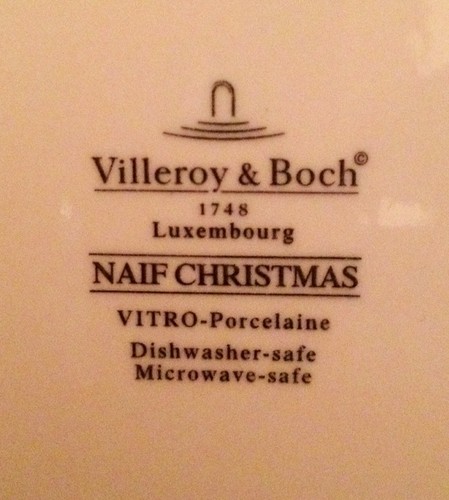 2 Villeroy and Boch Naïf Christmas 8 1/4