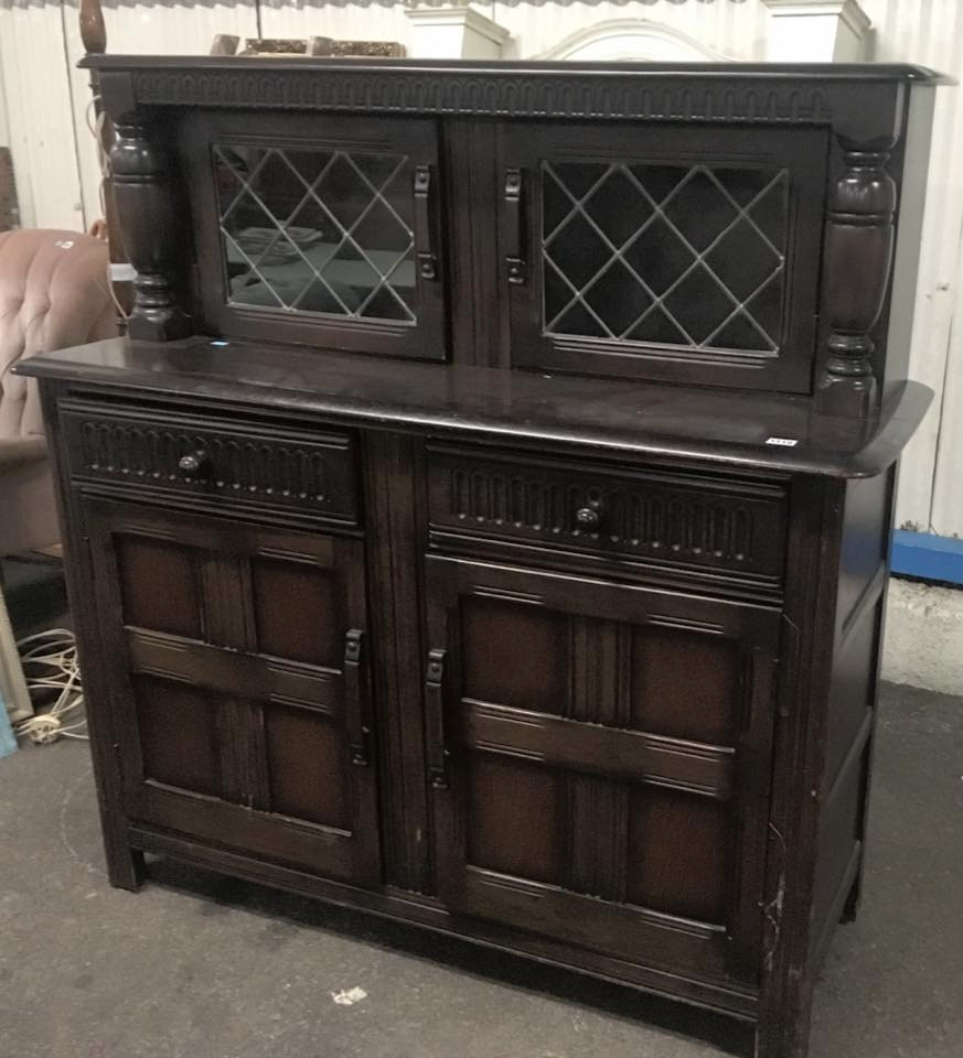 Priory oak court cupboard/sideboard in Culverhouse Cross, Cardiff