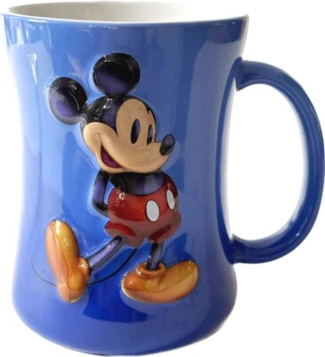 Disneyland Paris Character Portrait Mickey Mouse Mug, rare