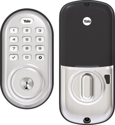 Yale Assure Deadbolt Lock Keypad YRD216-NR-619 - Satin Nickel
