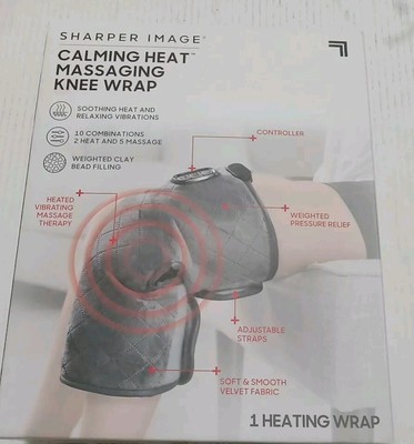  Heated Massage Knee Wrap Brace, Soothing & Relaxing Vibrations Shaper  Image 