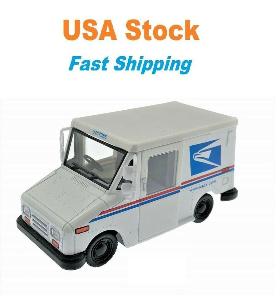USPS LLV, United States Postal Service Mail Truck, Diecast Toy Car 1:36, 5"