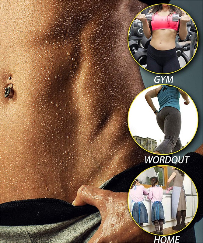 Fajas Sweat Waist Trainer Vest Colombianas Reductoras Sauna Body Shaper Slimming